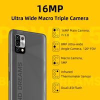 UMIDIGI Power 5 wersja globalna smartfon Android 11 Helio G25 16MP AI potrójny aparat 6150mAh 6.53 ''pełny ekran 4